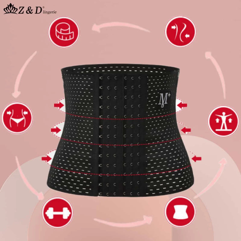 Z & D Lingerie 889 Fat Burning Waist Shaper Belt