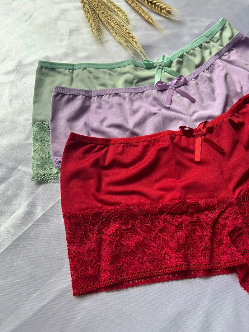 Calessom Calcinha micro renda tanga shortinho sexy forro 100% algodão