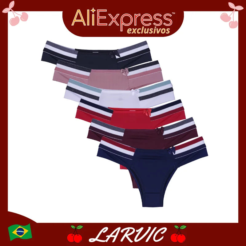 Calcinha Kit 3 5 ou 10 Tangão Feminina com Elástico na Cintura Conforto e Estilo Lingerie Ideal para o Dia a Dia e Ocasiões