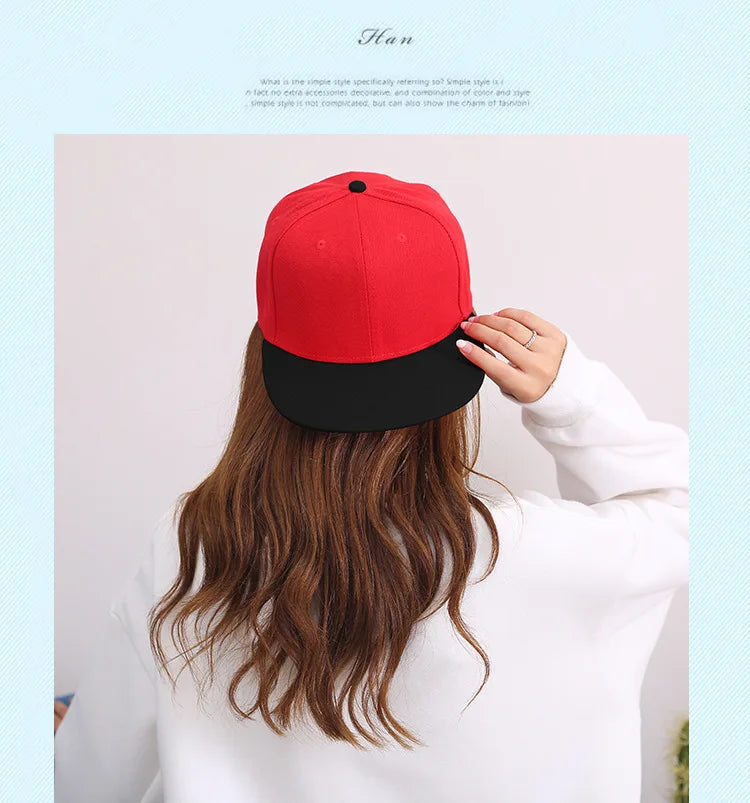 Letter Embroidery Hip Hop Caps For Men Women Fashion Cool Snapback Hat Adult Outdoor Casual Baseball Caps Flat Brim Sun Hats