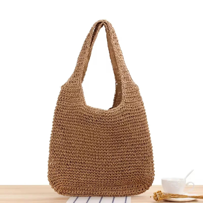 Bolsa Para Praia Summer Beach Straw Bags Casual