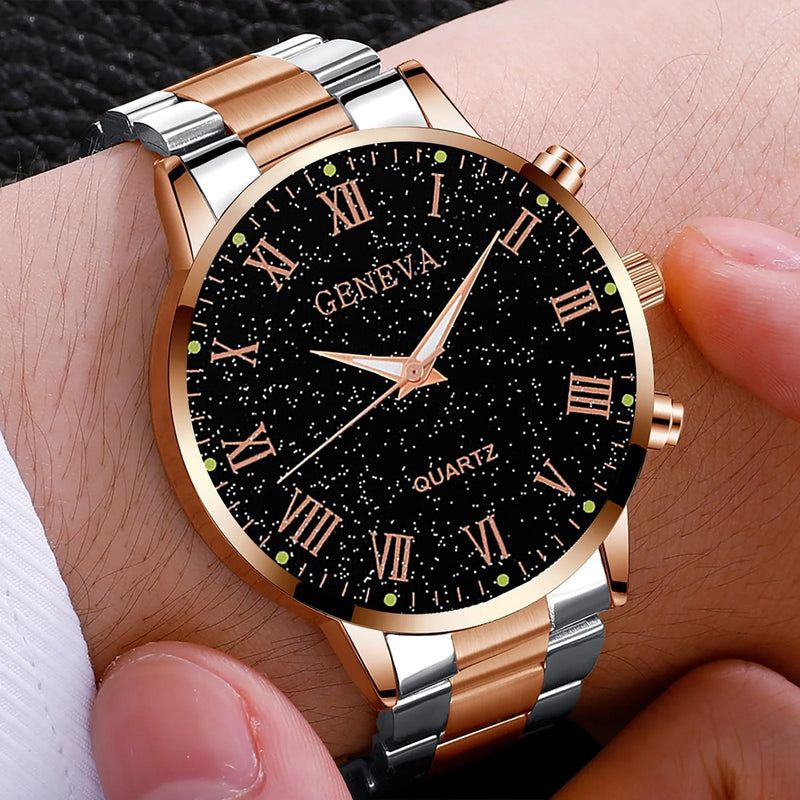 Men’s Watches Top Luxury Brand Analog Watch Men Stainless Steel Life Waterproof Quartz Wristwatch Relogio Masculino