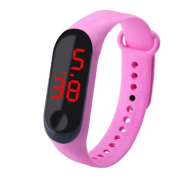 Sports Watch LED Screen Outdoor Sports Children Electronic Watch Women Men Silicone Strap Wirstwatch Student Clock Relogio