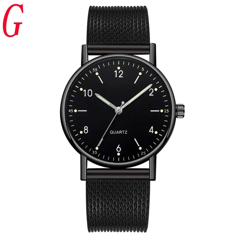 Ladies High-End Quartz Watch Luminous Scales And Hands Leisure Watch Daily Causal Exquisite Simple Fashion Wristwatch