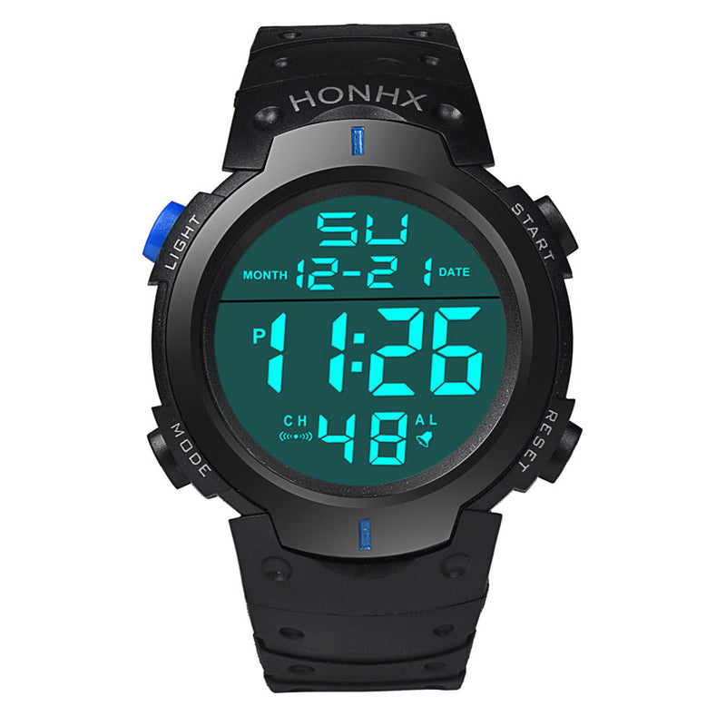 Sport Outdoor Watches Mens Digital 100M Waterproof Wrist Watch Men 2 Time Stopwatch Alarm Clock Top Brand reloj hombre