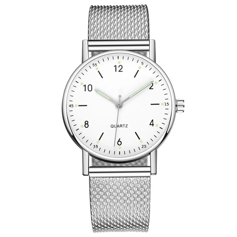 Ladies High-End Quartz Watch Luminous Scales And Hands Leisure Watch Daily Causal Exquisite Simple Fashion Wristwatch