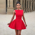 Townlike Pocket Elegant A-line Dress Women Mini 2024 Spring Summer Dress Deep V Neck Nightclub Sexy Party Dresses Vestidos