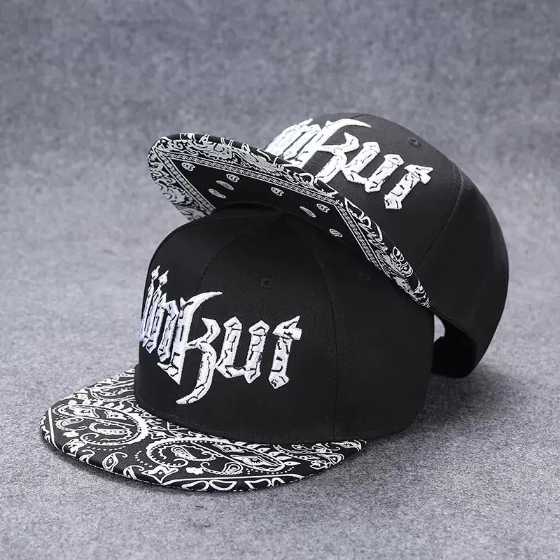 Letter Embroidery Hip Hop Caps For Men Women Fashion Cool Snapback Hat Adult Outdoor Casual Baseball Caps Flat Brim Sun Hats