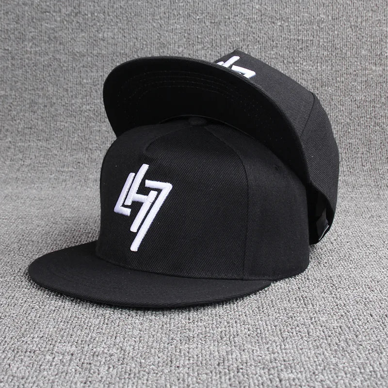 Letter Embroidery Hip Hop Caps For Men Women Fashion Cool Snapback Hat Adult Outdoor Casual Baseball Caps Flat Brim Sun Hats