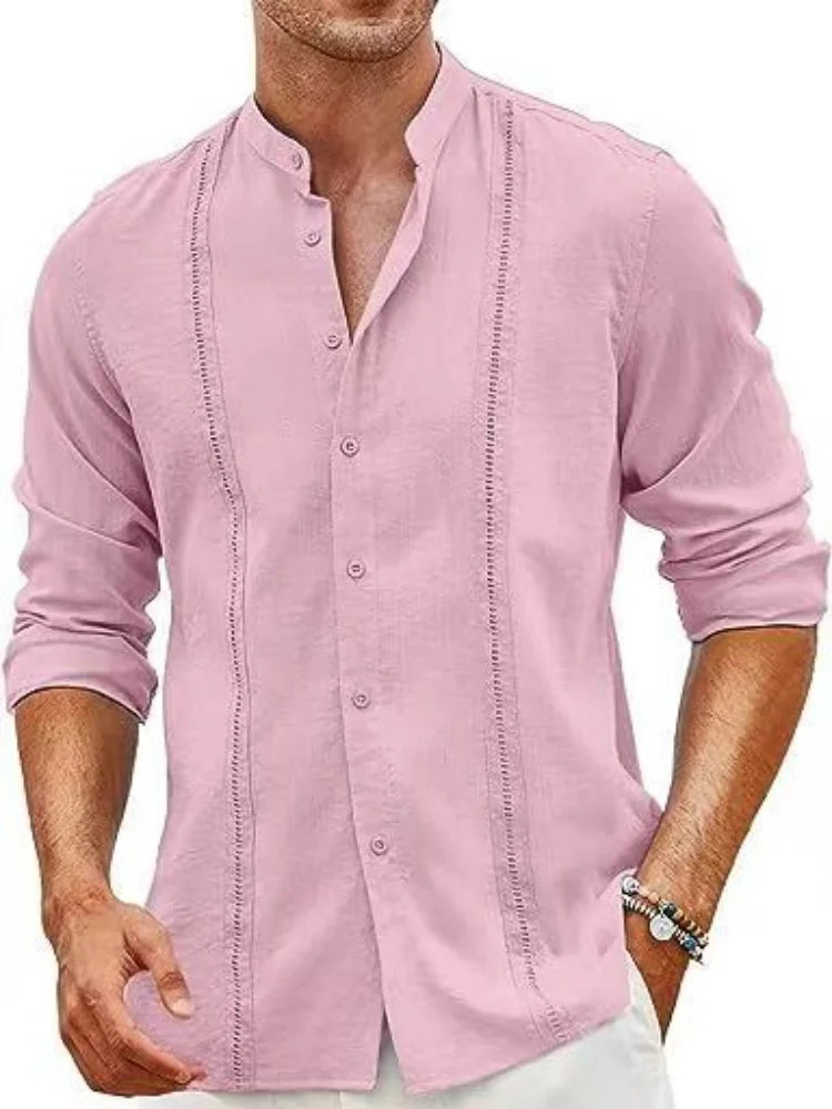 Camisa linho Manga longa