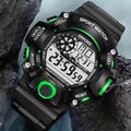 Kegllect [Ready Stock ]  Men Sports Multifunction Life Digital Watch Casual Watches