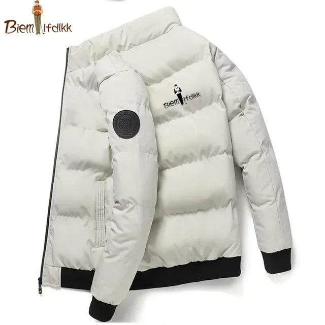 BIEMLFDLKK men's jacket stand up collar jacket Golf brand baseball jersey casual high-quality men's jacket men's top