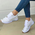 Summer New Women Causal SneakersFashion Breathable Mesh Lace Up Sports Shoes for Women Platform Ladies Walking Ladies Shoes