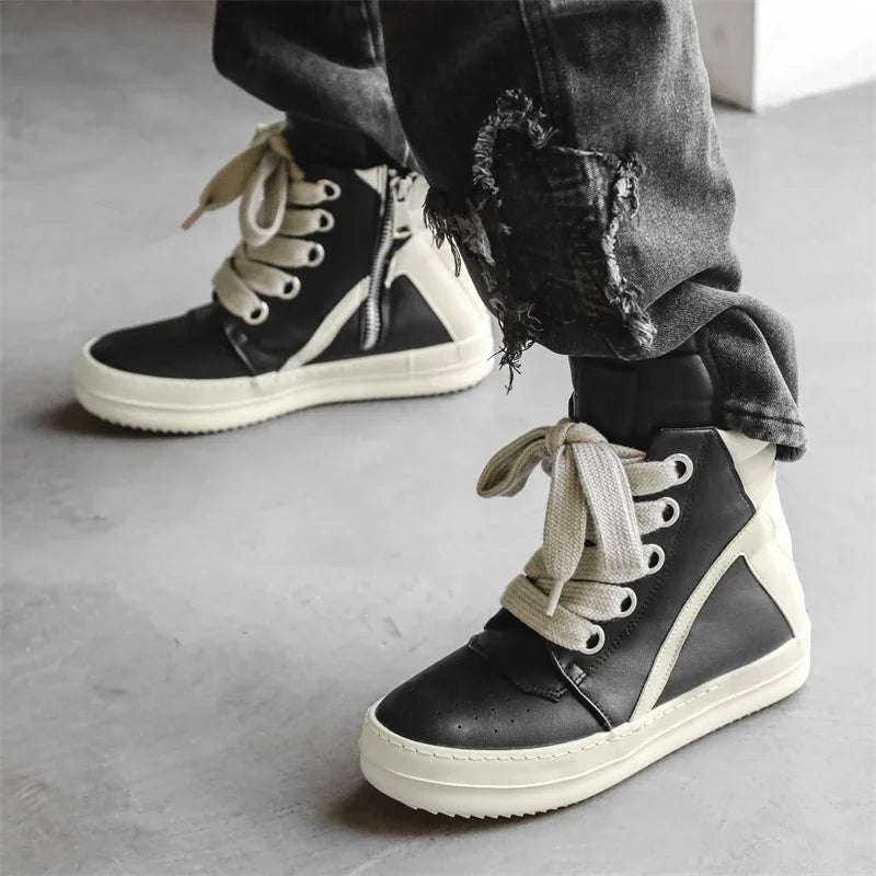 Tênis Street Style Masculino e Feminino, Sapatos que aumentam a altura, Adulto, Casual, Esportes, Leve, Moda, Inverno, 2023