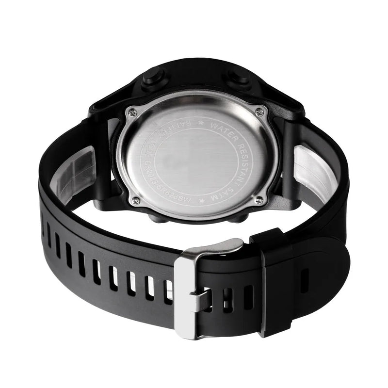 Mens Electronic Watch Classic All-Match Digital Watch Luminous Led Display Week Watch Causal Outdoor Sports Electronic Watch