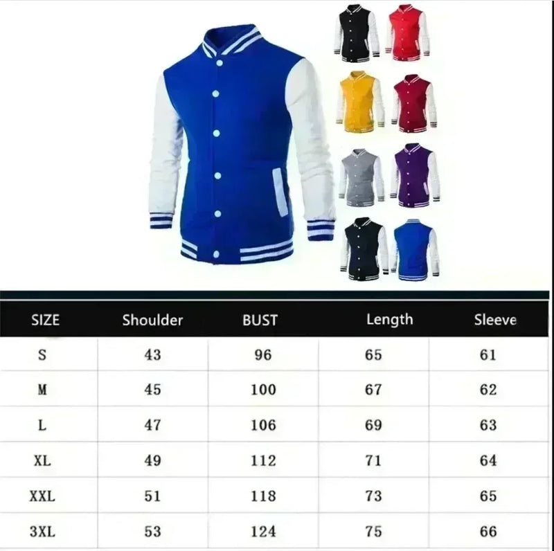 Manfinity Men's Letter Print Color-block Baseball Jacket Motorcycle Jacket Streetwear Leather Jacket Men