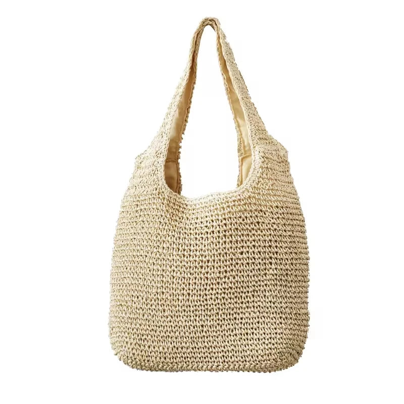 Bolsa Para Praia Summer Beach Straw Bags Casual