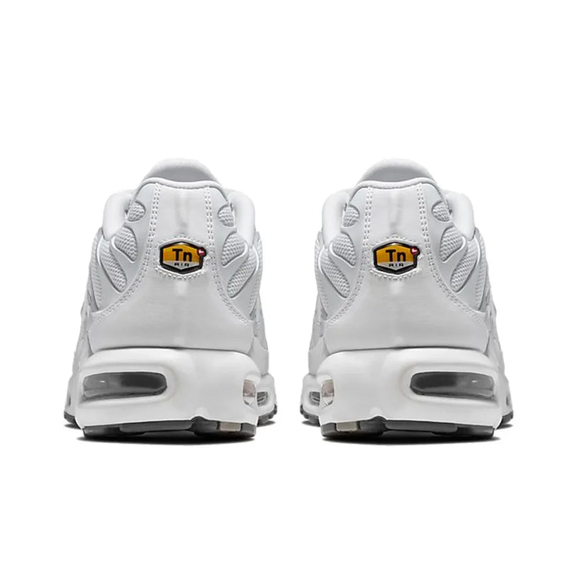 Nike Original Air Max Plus TN Retro Fashion Running Shoes Comfortable Wearable Casual Sneakers Men's and Women's White