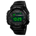 Mens Electronic Watch Classic All-Match Digital Watch Luminous Led Display Week Watch Causal Outdoor Sports Electronic Watch