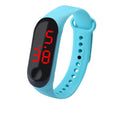 Sports Watch LED Screen Outdoor Sports Children Electronic Watch Women Men Silicone Strap Wirstwatch Student Clock Relogio