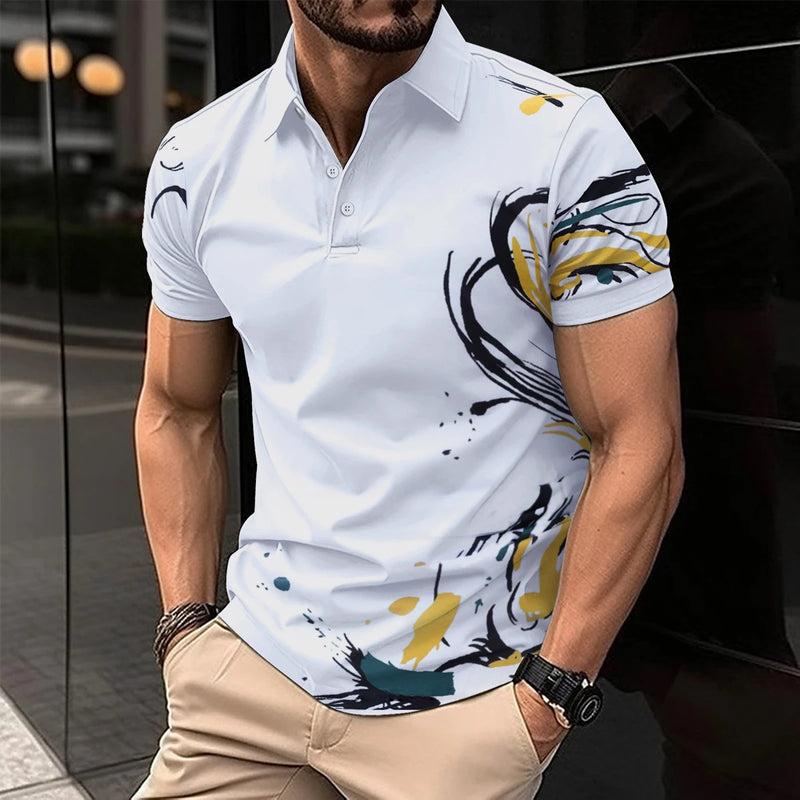 Camisa Polo Masculina manga curta