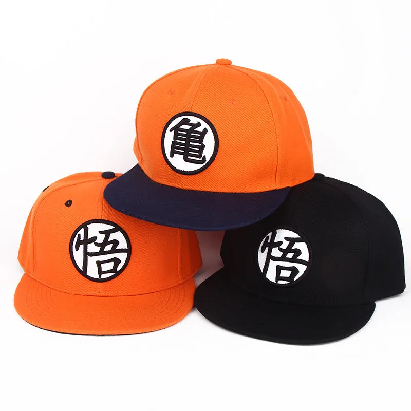 Goku Baseball Hat For Men Women Adjustable Casual HipHop Snapback Cap Goku Monkey King Kakarotto Cosplay Sun Hats