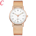 Ladies High-End Quartz Watch Luminous Scales And Hands Leisure Watch Daily Causal Exquisite Simple Fashion Wristwatch