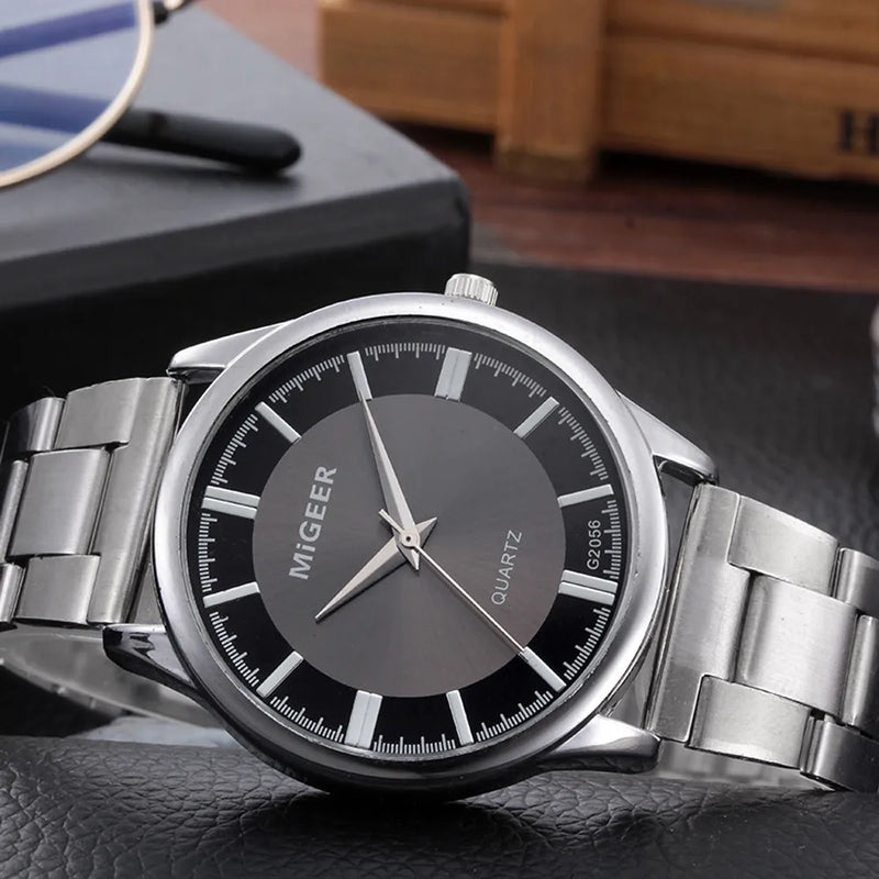 Men's Mechanical Watches Luxury Sapphire Automatic Watch For Men Stainless Steel Bracele Quartz Wrist Watch Reloj Hombre