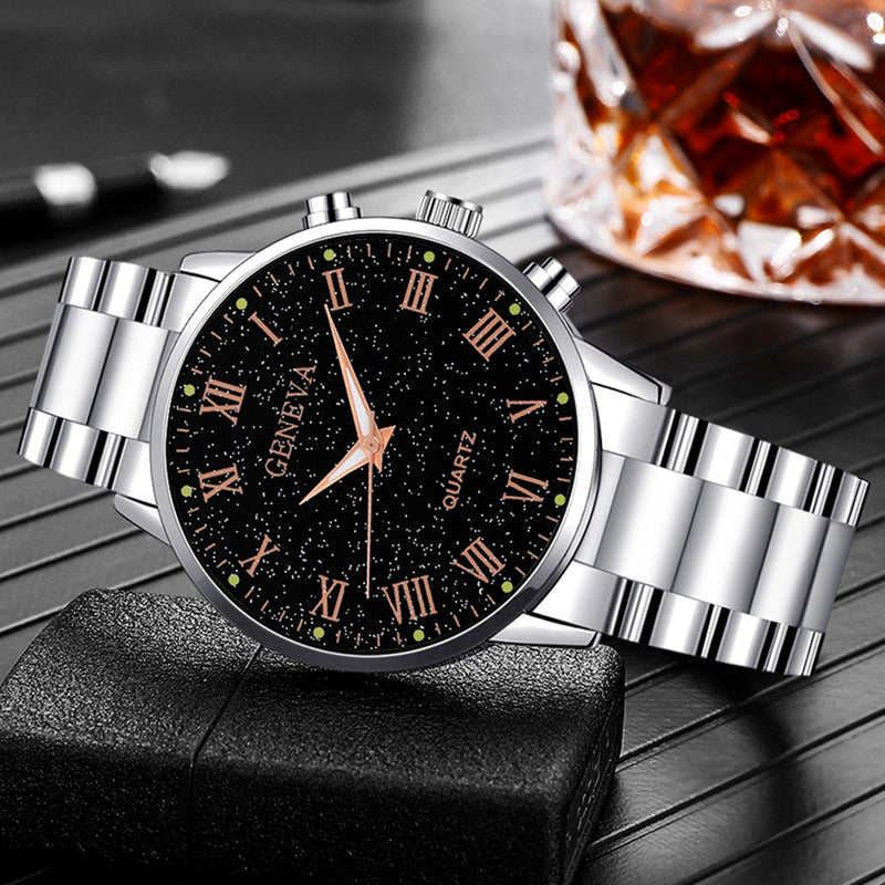 Men’s Watches Top Luxury Brand Analog Watch Men Stainless Steel Life Waterproof Quartz Wristwatch Relogio Masculino