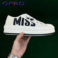 GPBD Best Quality Graffiti Canvas Shoes For Women Designer Sport Shoes For Women Luxury Brand Ladies Sneakers