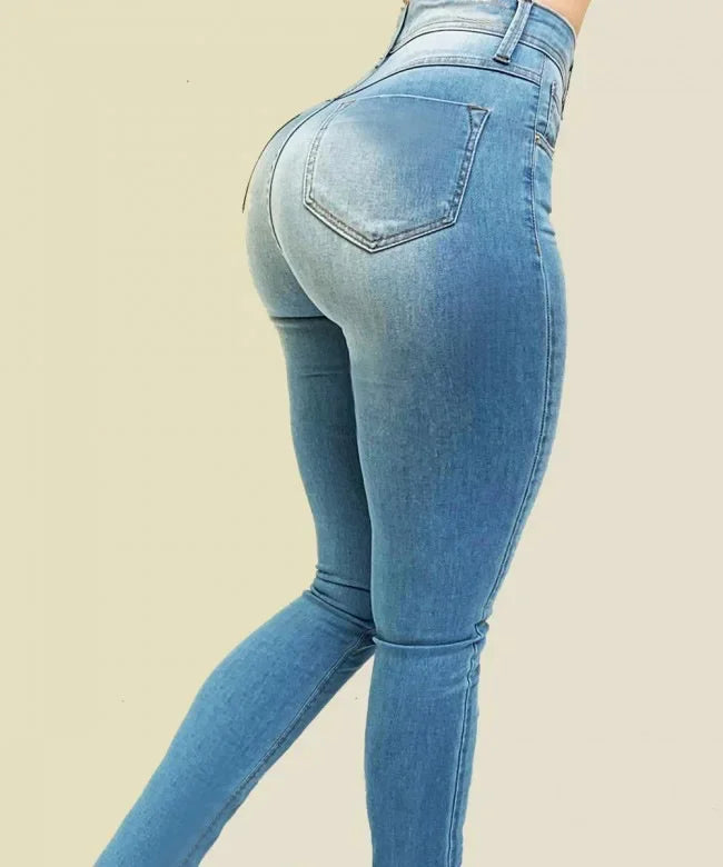 Calça Jeans com Lycra