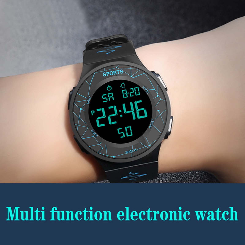 New Casual Men's Electronic Sports Watch Luxury LED Electronic Outdoor Sports Watch 12/24 hours relogio masculino