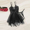 Sexy Lingerie For Fine Women Women'S Lace Fluoroscopy Beauty Tulle Elegant  Reverie Sexy Lingerie Fantasy Tulle Intimate Set