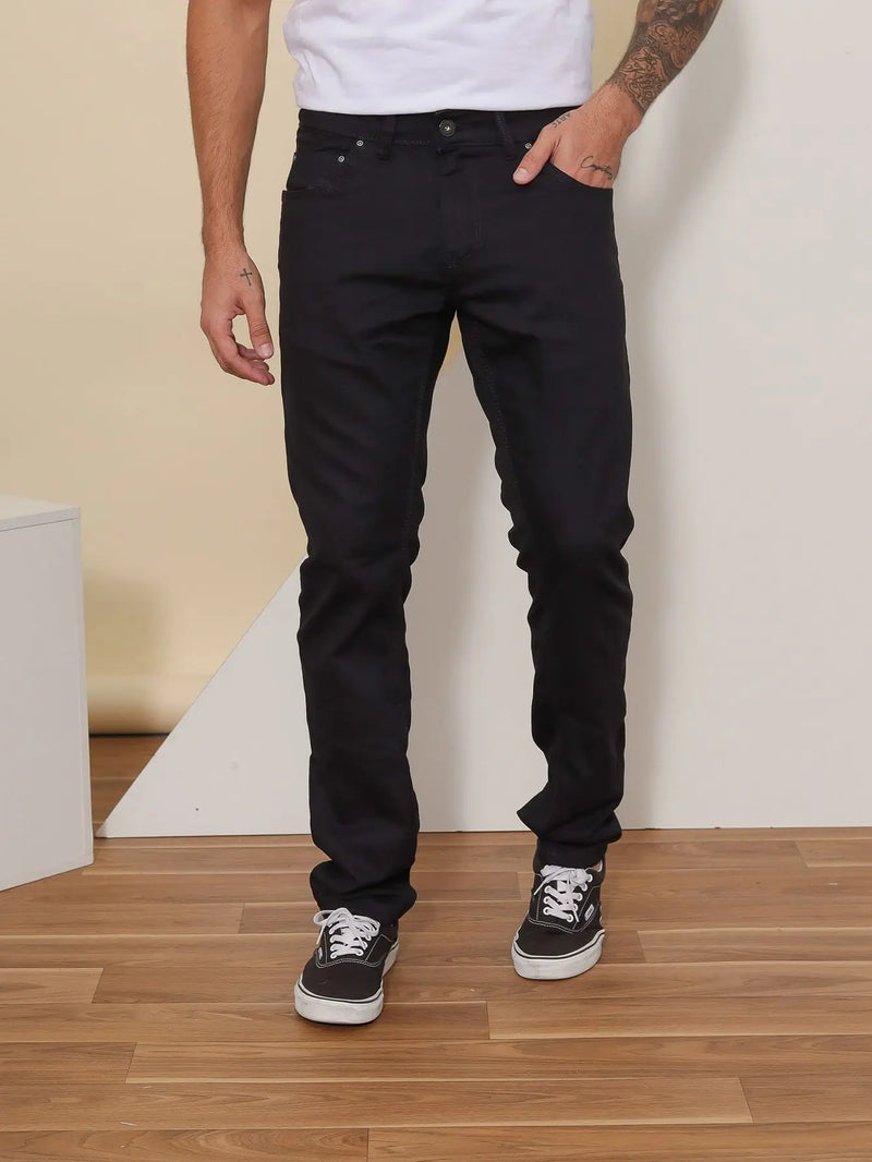 Men's KIT 2 pieces-Black Skinny Jeans and Dark Jeans Skinny Pants