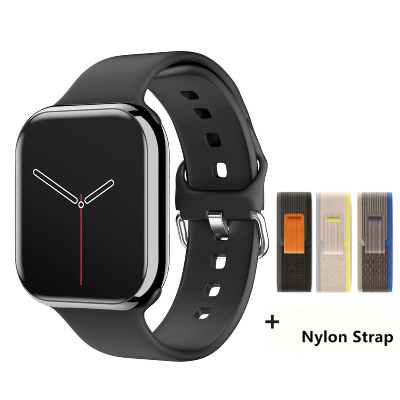 New Smart Watch 9 Pro Real Fixed Screw 45mm 2.19" Amoled Screen with ECG Game Wireless Charge 450Mah Men Women For Apple Android