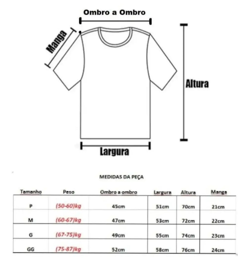 Kit 3 Men's T-Shirts V-collar Lisa Shirt Slim Cotton Premium